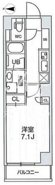 四谷坂町レジデンス 104 間取り図