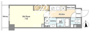 四谷坂町レジデンス 407 間取り図