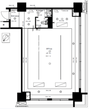 The SOHO 901 間取り図