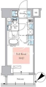 アーバネックス大井仙台坂 305 間取り図