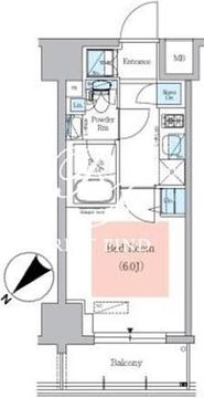 アーバネックス大井仙台坂 706 間取り図