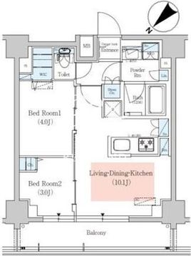 アーバネックス大井仙台坂 902 間取り図