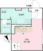 フィーカ大井町 204 間取り図