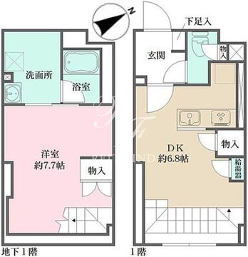 フィーカ大井町 209 間取り図