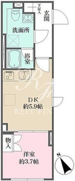 フィーカ大井町 311 間取り図
