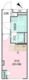 フィーカ大井町 402 間取り図