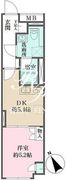 フィーカ大井町 412 間取り図