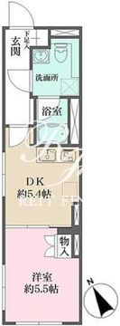フィーカ大井町 413 間取り図