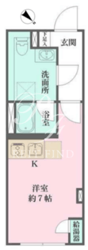 フィーカ大井町 503 間取り図