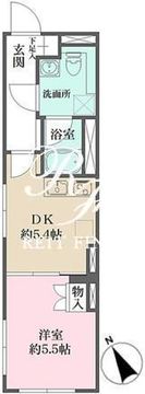 フィーカ大井町 512 間取り図