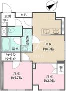 フィーカ大井町 601 間取り図