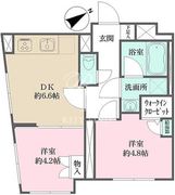 フィーカ大井町 603 間取り図
