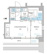 ブラウ大森 702 間取り図