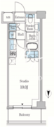 パークアクシス東蒲田 315 間取り図