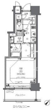 ズーム日本橋馬喰町 704 間取り図