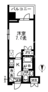 レジディア錦糸町 313 間取り図