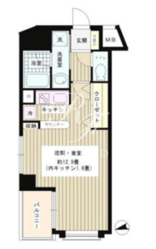 ウィステリアコート 901 間取り図