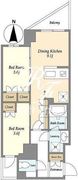ミュプレ池上 506 間取り図 ?>
