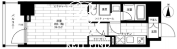 ステージグランデ錦糸町2 1304 間取り図