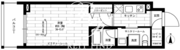 ステージグランデ錦糸町2 205 間取り図