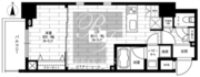ステージグランデ錦糸町2 201 間取り図