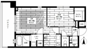 ステージグランデ錦糸町2 1101 間取り図