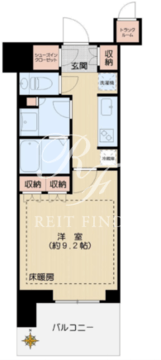 文京ガーデンザサウス 706 間取り図