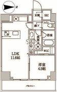 レジディア中延2 1302 間取り図 ?>