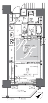 ズーム日本橋馬喰町 605 間取り図