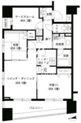 パークキューブ浅草田原町 903 間取り図