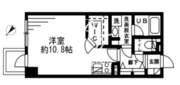 レジディア六本木檜町公園 316 間取り図