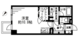 レジディア六本木檜町公園 316 間取り図