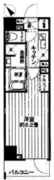 フレシア中目黒 304 間取り図
