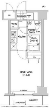 コンフォリア木場公園 802 間取り図
