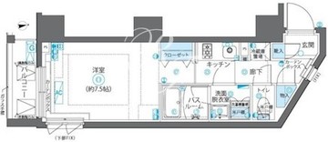 ズーム新宿下落合 303 間取り図