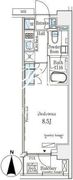 グラシア大森 601 間取り図