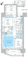 ディームス渋谷本町 503 間取り図