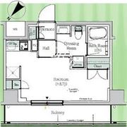 ワンルーフレジデンス木場 E-313 間取り図