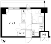 KDXレジデンス豊洲 626 間取り図
