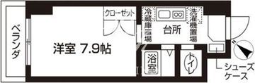 ローズウッド・ハイツ門前仲町 302 間取り図