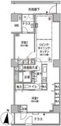 東雲キャナルコートCODAN 21-203 間取り図
