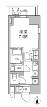 レジディア日本橋馬喰町2 407 間取り図