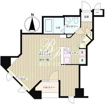 Ｋ’ｓ麹町 203 間取り図