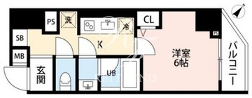 スペランツァ日本橋 301 間取り図