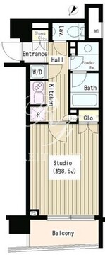 コクヨーレ日本橋 310 間取り図
