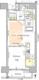 パークアクシス日本橋本町 904 間取り図