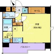 ジェノヴィア水天宮前スカイガーデン 706 間取り図