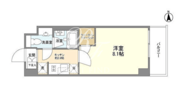 シェノン三軒茶屋 102 間取り図