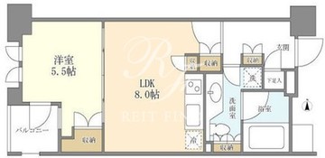 シティハウス東京新橋 603 間取り図