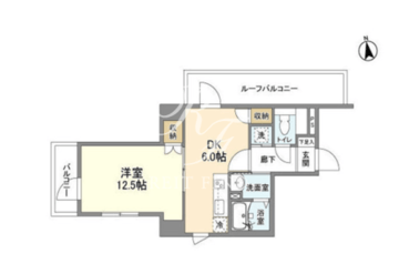 シャルム東陽 501 間取り図